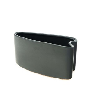 JARDINIERE LAKE GRIS 20X08 H10CM/2P