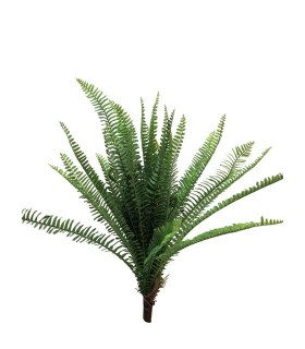 FEUILLE FOUGERE VERTE 60CM à la pièce