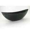 BARQUE POLY.NOIR 39X12CM H13CM/1P