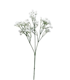FLEUR GYPSO BLANC 66CM à la tige