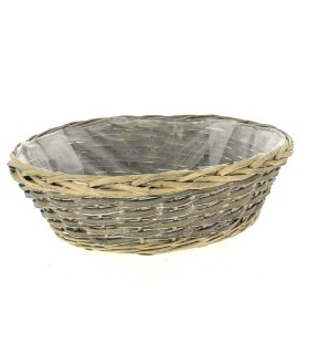 COUPE OSIER GRIS BORD TRESSE 040CM à la pièce