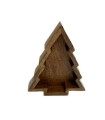 PLATEAU SAPIN DE NOEL 25x21 H5CM pièce