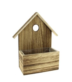 MAISON EN BOIS NATUREL 19x9.5 H30CM pièce