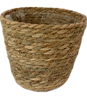 C.POT OSIER NATUREL 013 H12CM la pièce