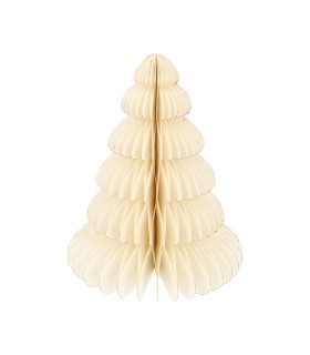 SAPIN PAPIER PLIABLE BLANC 50CM /1P