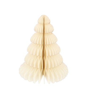 SAPIN PAPIER PLIABLE BLANC 50CM /1P