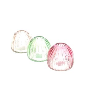 VERRE DOME PASTEL H07CM les 6P