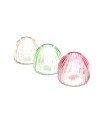 VERRE DOME PASTEL H07CM les 6P