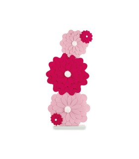 PIVOINE FEUTRINE ROSE H98CM