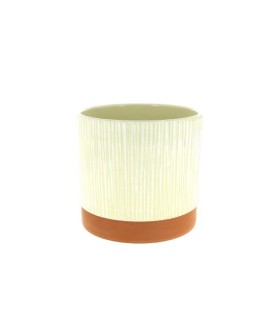 C.POT STRIE CREME 017 H16CM /4P