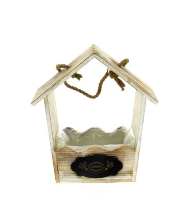 MAISONNETTE BOIS à SUSPENDRE H25CM /1P