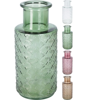 VERRE VASE BOUTEILLE Ass/4P