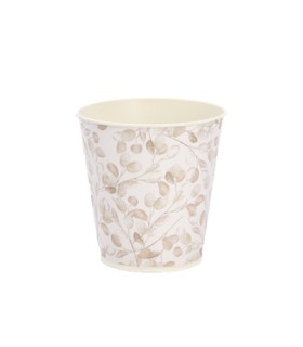 ZINC-POT LUNARIA BEIGE 010 H10.5CM les 16P