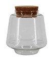 VERRE TERRARIUM+BOUCHON 007 H13CM