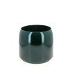 C.POT LISSE VERT FONCE 024 H21CM les 2P