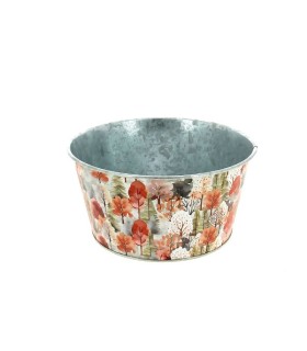 ZINC-COUPE FORET AUTOMNE 019.5 H10CM les 8P