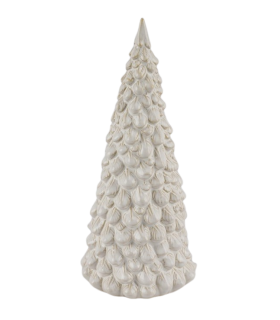 SAPIN VERNIS BEIGE H19CM les 4P