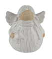 ANGE CERAMIQUE CREME H10.5CM les 8P