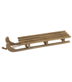 LUGE BOIS AVEC CORDE GM 58.5CM à la pièce