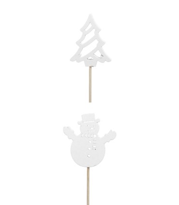 PIQUE BOIS BLANC 7CM les 5P