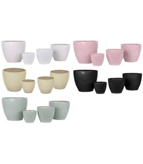 C.POT BOULE COULEUR 015 à 030.5 SET 4P