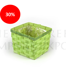 C.POT BAMBOU couleur 10.5X10.5 H08CM/8P