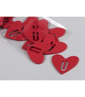 COEUR BOIS TROMBONNE 4X4.5CM/24P