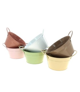 ZINC-BASSINE couleur 020 H7.5CM à la pièce