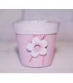 C.POT BOIS + FLEUR 010 H8.8CM /1P