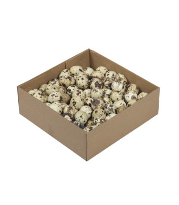 OEUF DE CAILLE 3CM BOITE 100P