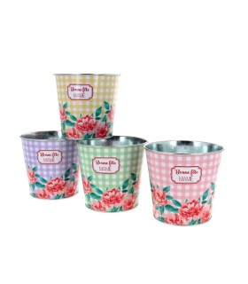 ZINC-POT VICHY "BF MAMIE" 013.5 H12CM les 12P