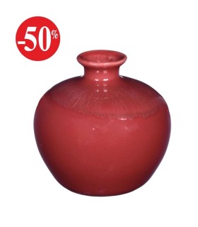 VASE table DORIS rose 09 H09CM les 6P