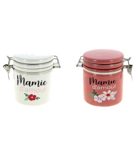 BOCAL "Mamie d'amour" 011 H13CM les 4P