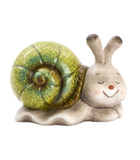 ESCARGOT ENDORMI 11CM H8.5CM /4P