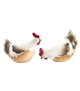 POULE CERAMIQUE H12 COUPLE /4P