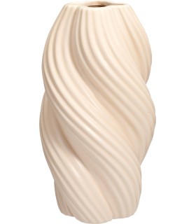 VASE DOLOMITE TWIST H24CM à la pièce