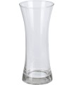 VERRE VASE EVASE H26CM les 6P