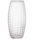 VERRE VASE DAMIER H30CM les 6P