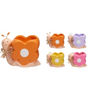 C.POT ESCARGOT FLEUR  05.5CM les 12P