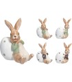LAPIN AVEC OEUF 7.6CM les 24P