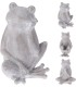 GRENOUILLE RESINE ASSIS H30CM /3P