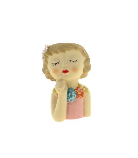 BUSTE DE FEMME 011.5 H17.6CM les 2P