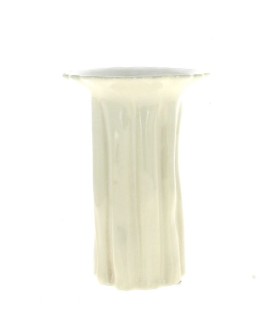 VASE VERNIS BLANC REBORD 015 H28CM à la pièce